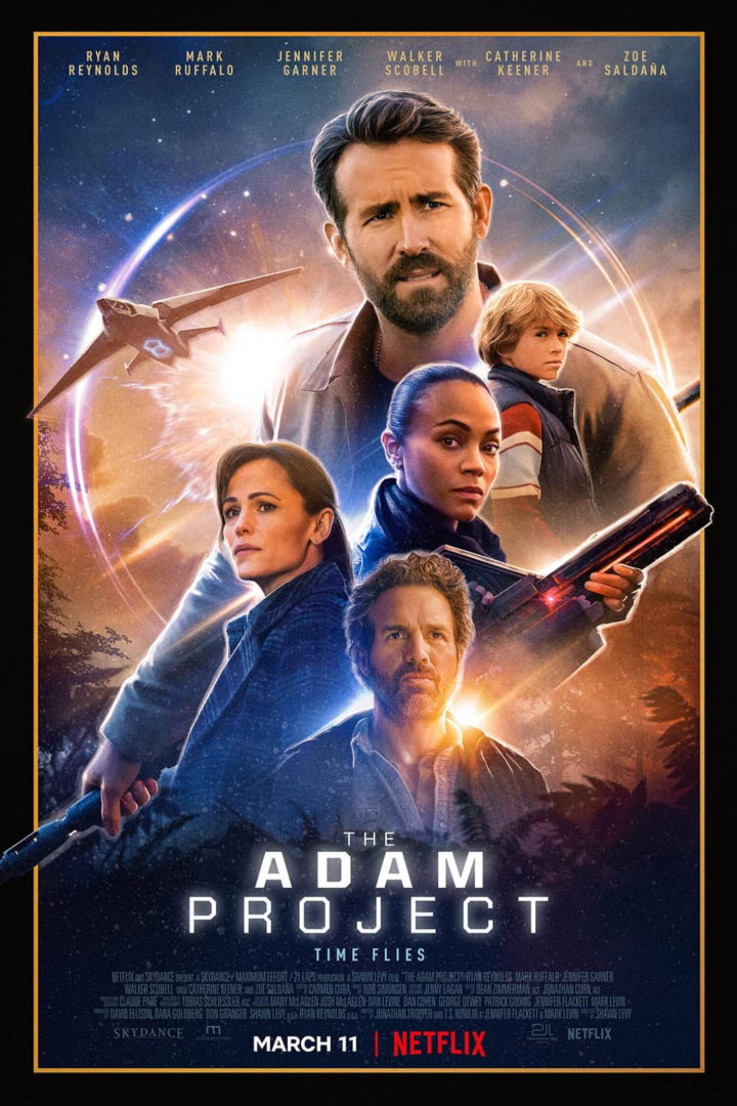 The Adam Project poster
