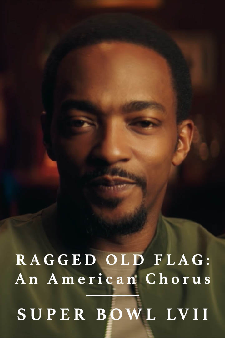Ragged Old Flag | Super Bowl LVII Ragged Old Flag Poster